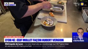 Un chef, une recette: l'oeuf mollet façon Hubert Vergoin