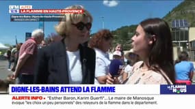 Flamme olympique à Digne-les-Bains: "C'est un jour fabuleux" selon la maire