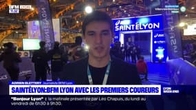 SAINTELYON : BFM Lyon avec les premiers coureurs 