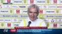 FC Nantes: Raymond Domenech fait son "mea culpa" en conférence de presse