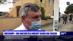 Messimy: l'émotion après la mort de Georges Barriol, ancien conseiller général