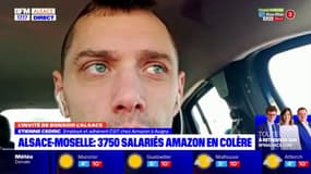 Alsace-Moselle: les salariés d'Amazon manifestent pour dénoncer une remise en question de leur droit local