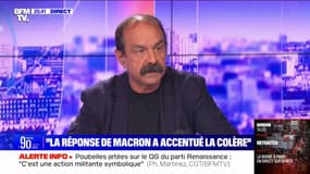 Retraites: pour Philippe Martinez (CGT), un recours au 49.3 ne serait "pas glorieux"