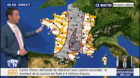 De la pluie sur une bonne partie du pays ce jeudi