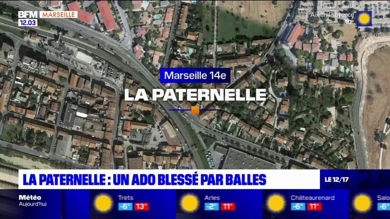 Un Adolescent Blessé Par Balles Dans La Cité De La Paternelle à Marseille