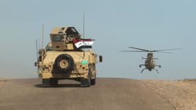 L'armée irakienne à Al-Anbar, combat l'EI.