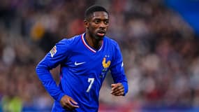 Ousmane Dembélé avec la France contre la Croatie en Ligue des nations, le 23 mars 2025