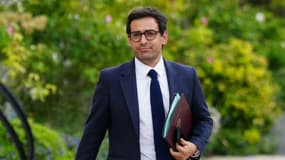 Stéphane Séjourné, à l'Élysée, le 23 août 2024 à Paris