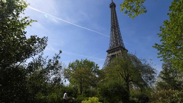 Paris sous le soleil le 18 avril 2018