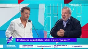René Chiche se met à la place de ce professeur et du ras-le-bol général après 2 ans de Covid et Thierry Moreau salue le geste des élèves qui ont alerté la hiérarchie après la diffusion d'une vidéo à priori complotiste.