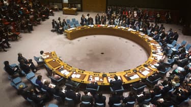 Le secrétaire d'Etat américain Rex Tillerson s'exprime lors d'une session du Conseil de sécurité de l'ONU, le 21 septembre 2017 à New York.
