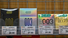 Des préservatifs vendus en Chine. 