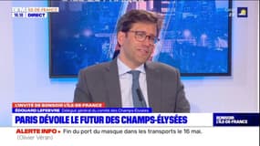 Le délégué général du comité des Champs-Elysées Edouard Lefebvre revient sur le projet de refonte de la célèbre avenue parisienne