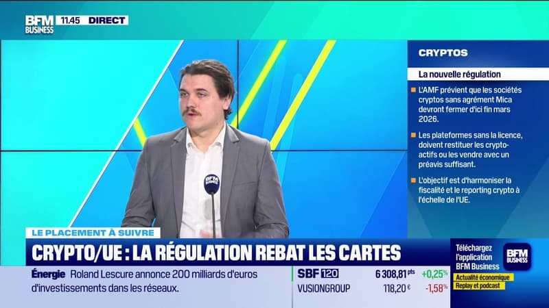 Le placement à suivre : Crypto/UE, la régulation rebat les cartes - 16/02