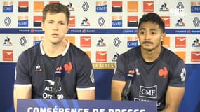 XV de France : Flament et Moefana prêts à répondre à l'engagement physique des Sud-africains
