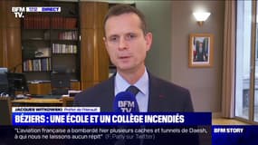 Incendies à Béziers: "Lundi matin, l'accueil des enfants sera effectué" (préfet de l'Hérault)