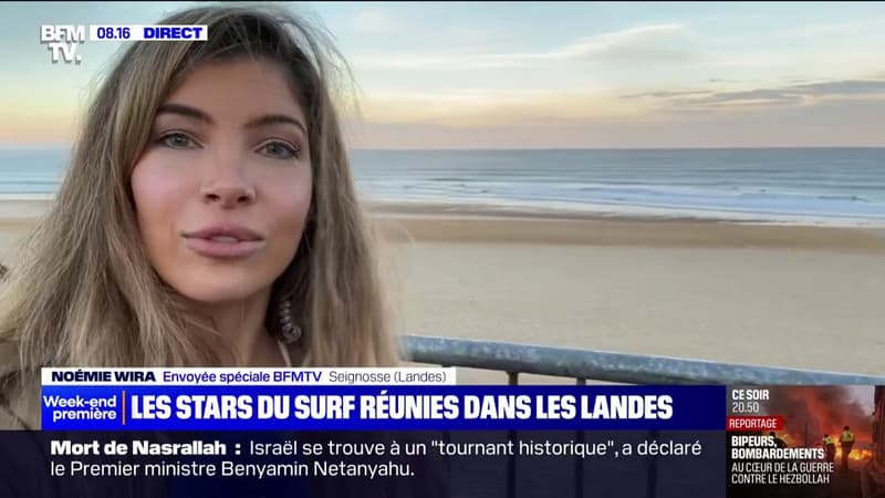 Quiksilver festival: les stars du surf réunies dans les Landes