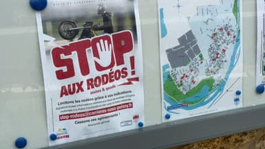 La ville de Carrières-sous-Poissy (Yvelines) encourage les habitants à dénoncer les auteurs de rodéos urbains. 