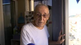 Un habitant de Vallauris, le 30 août, après un accident impliquant une fillette