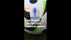 Voici le ballon de l'Euro 2024, bourré de technologies
