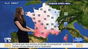 La météo pour ce jeudi 3 novembre 2016