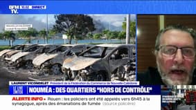 Nouméa: "On s'approche des 500 millions d'euros de dégâts", avance Laurent Vicondelet, président de la Fédération du Commerce de Nouvelle-Calédonie
