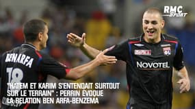 "Hatem et Karim s'entendaient surtout sur le terrain" : Perrin évoque le duo Ben Arfa - Benzema