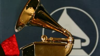 Un trophée des Grammy Awards décerné au rappeur Ludacris, le 11 février 2007