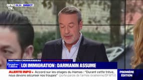 ÉDITO - Loi immigration: "Ça tangue sévèrement' dans la majorité présidentielle 