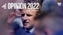 Emmanuel Macron, à Cergy, le 27 avril 2022. 