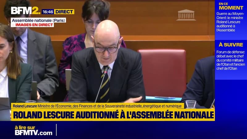 La guerre au Moyen-Orient provoque "un nouveau choc pétrolier", estime le ministre de l'Économie Roland Lescure