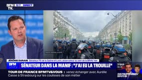 Violences policières le 1er-Mai: "Je n'en ai pas vues", atteste ce sénateur PS observateur de la BRAV