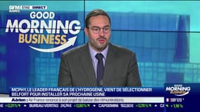 Laurent Carme, directeur général de McPhy, était l'invité ce vendredi matin de Good Morning Business sur BFM Business.