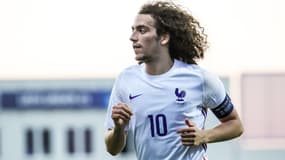 Matteo Guendouzi avec les Espoirs