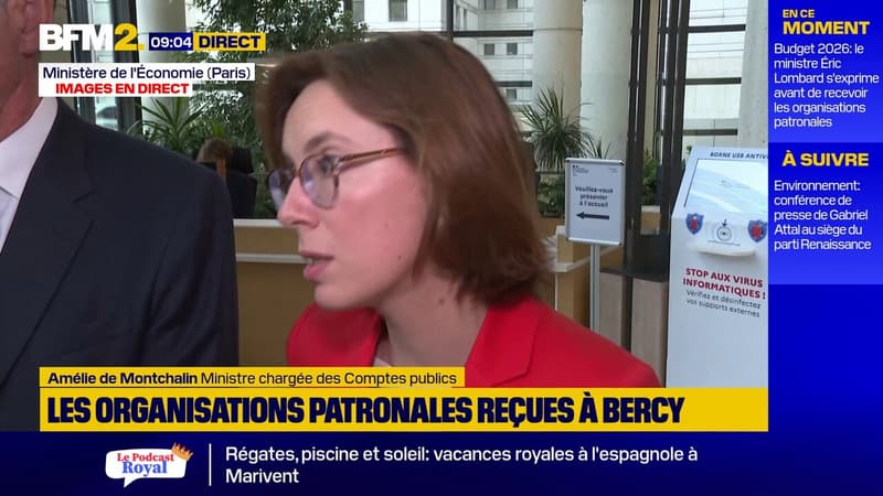 Budget: la ministre des Comptes publics justifie une hausse 