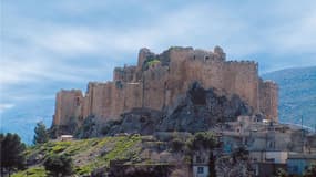 Le château de Masyaf en Syrie.