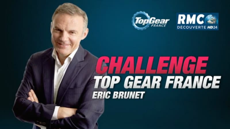 Eric Brunet se mesure au Challenge Top Gear France, ce mercredi, à 22 heures sur RMC Découverte.