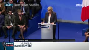Congrès du FN: "On n'oubliera pas Jean-Marie Le Pen", confie un militante 