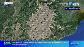 Météo Alpes du Sud: un ciel couvert ce samedi, jusqu'à 18°C à Manosque
