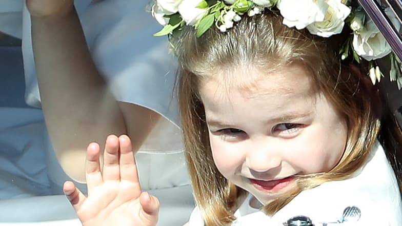 La princesse Charlotte en avril 2019