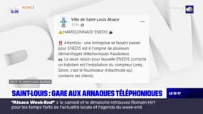 Haut-Rhin: la commune de Saint-Louis alerte sur une arnaque téléphonique