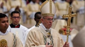 Le pape François le 6 janvier 2018, lors de l'épiphanie