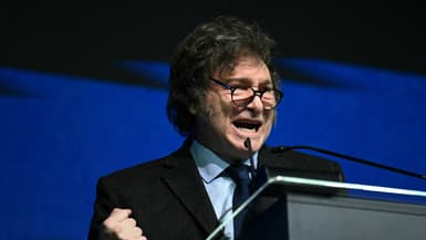 Le président argentin Javier Milei