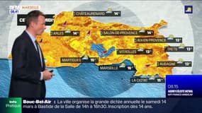 Météo Bouches-du-Rhône: belles éclaircies ce mercredi, jusqu'à 16°C à Marseille