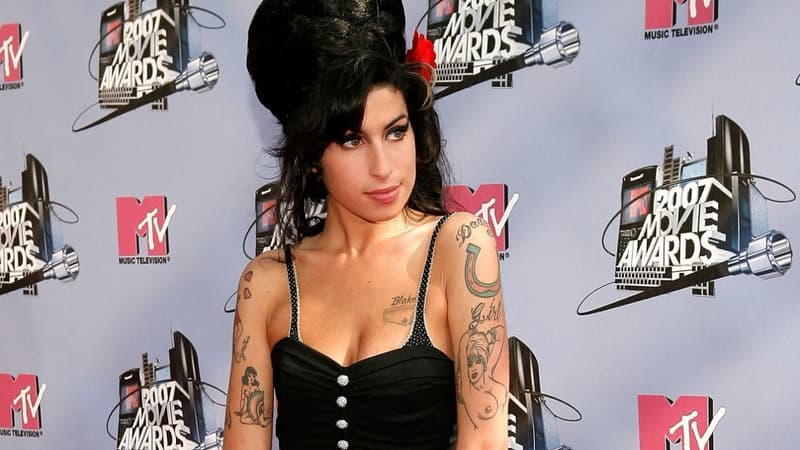 Amy Winehouse aux MTV Movie Awards en 2007