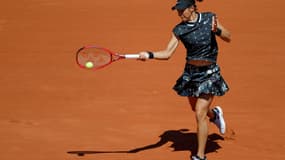Caroline Garcia n'a pas flanché pour se qualifier au deuxième tour de Roland-Garros. 