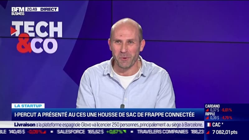 Olivier Huc raconte la génèse de I-Percut, sa housse de sac de frappe connectée