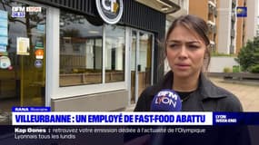 L'émotion des riverains et de la famille après la mort d'un employé de fast-food à Villeurbanne