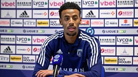 Morgan Guilavogui, à Orly le 6 avril 2023