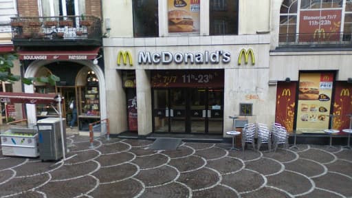 L'un des fast-food McDonald's, à Lille.
